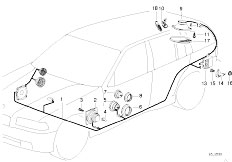 E36 318i M43 Touring / Audio Navigation Electronic Systems/  Single Components Hi Fi System