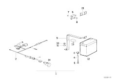 E34 525ix M50 Touring / Communication Systems/  Installing Set 2 Battery