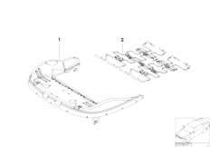 E86 Z4 M3.2 S54 Coupe / Seats/  Front Seat Frame Mech El Singl Parts