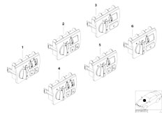 E53 X5 4.4i N62 SAV / Vehicle Electrical System/  Control Element Light