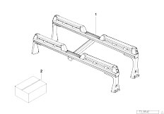 E30 318i M40 Cabrio / Universal Accessories/  Ski Rack