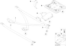 E36 M3 S50 Cabrio / Vehicle Trim/  Various Body Parts