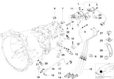 E36 M3 3.2 S50 Sedan / Manual Transmission Gearbox Parts Smg