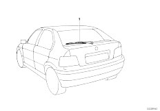 E36 318ti M42 Compact / Vehicle Electrical System/  Rear Window Wiper