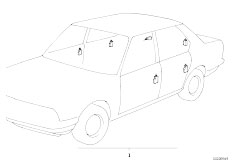 E30 320i M20 Cabrio / Bodywork/  Central Locking System-3