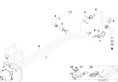 E46 M3 S54 Cabrio / Brakes/  Rear Brake Pipe Dsc-2