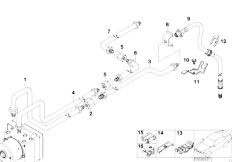 E46 M3 S54 Coupe / Brakes/  Rear Brake Pipe Dsc-4