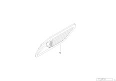 E39 523i M52 Sedan / Universal Accessories/  Reading Light