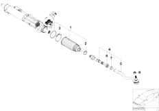 E83 X3 2.0i N46 SAV / Steering Steering Linkage Tie Rods
