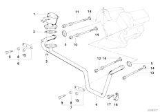 E34 530i M60 Touring / Engine/  Emission Control Air Pump-2