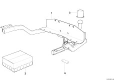 E31 850Ci M70 Coupe / Equipment Parts/  Towing Hitch Detachable