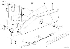 E12 520 M20 Sedan / Restraint System And Accessories/  Weapon Safety Device Officials