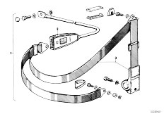 E21 318 M10 Sedan / Restraint System And Accessories Safety Belt Front-2