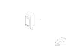 E85 Z4 2.2i M54 Roadster / Communication Systems Single Parts F Hands Free Fac Universal