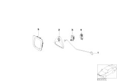 Z3 Z3 2.2i M54 Roadster / Bodywork/  Retrofit Luggage Compart Emerg Release