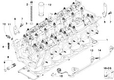 E66 760Li N73 Sedan / Engine Cylinder Head Attached Parts