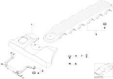 E65 760i N73 Sedan / Engine/  Engine Acoustics