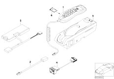 E46 316i 1.9 M43 Sedan / Communication Systems/  Single Parts F Apollo Centre Console