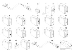 E38 750iLS M73 Sedan / Vehicle Electrical System/  Various Switches