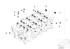 E46 316ti N45 Compact / Engine/  Cylinder Head