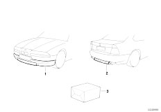 E31 850Ci M70 Coupe / Vehicle Trim Retrofit M Aerodynamic Kit